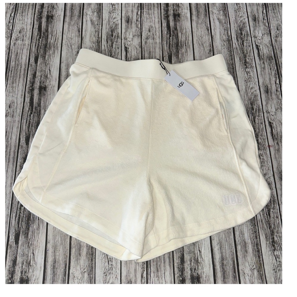 UGG Reyana White Shorts New Pockets Size 1X